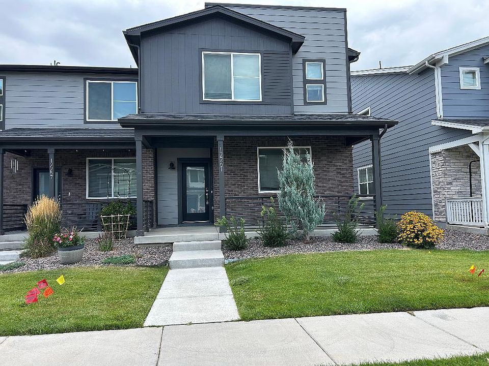 Landscaped front yard