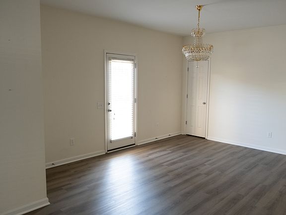 Dinning area with the view of the closet.