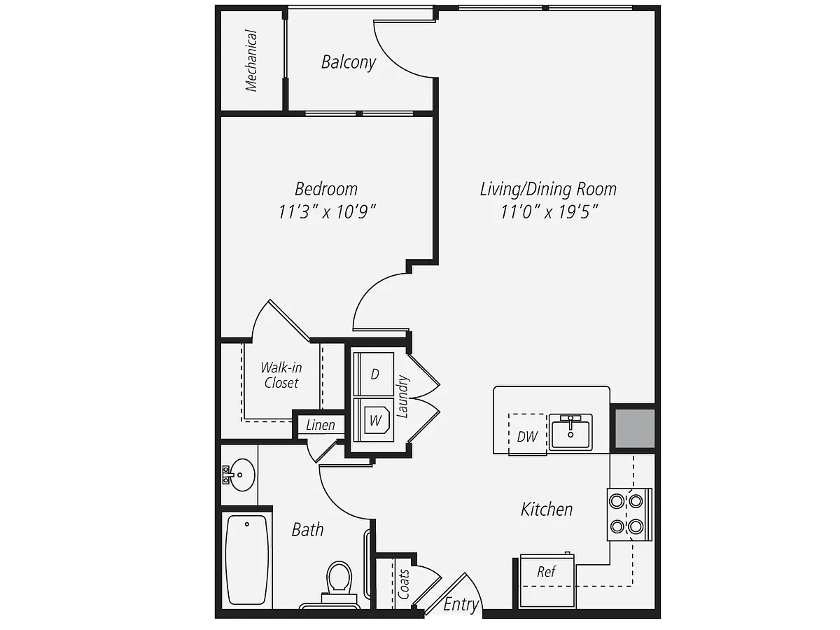 Floor plan A2-R