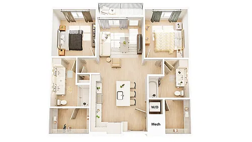 Floor plan B2