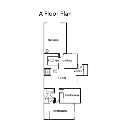 Floor plan Floor plan B