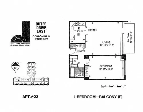 Floor plan Tier 23