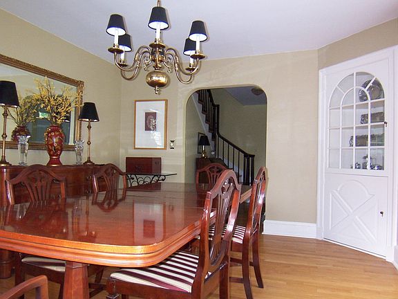 Dining Room with Built-in Cupboard