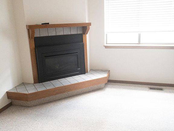 Gas fireplace in Great Room area
