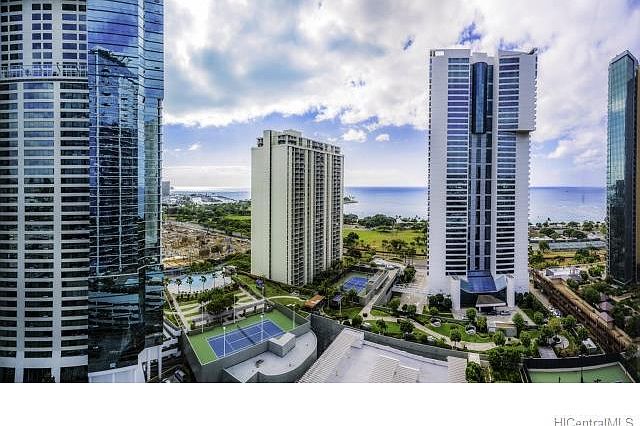 Panoramic ocean view from living room and bedrooms