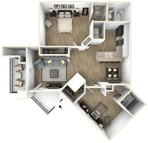 Floor plan B3