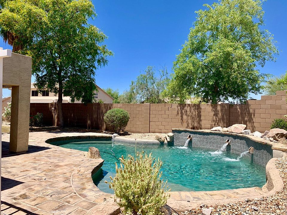 Pool looking NW