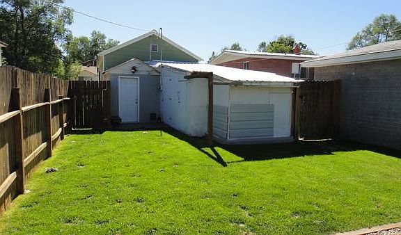 Rear view from fire pit area