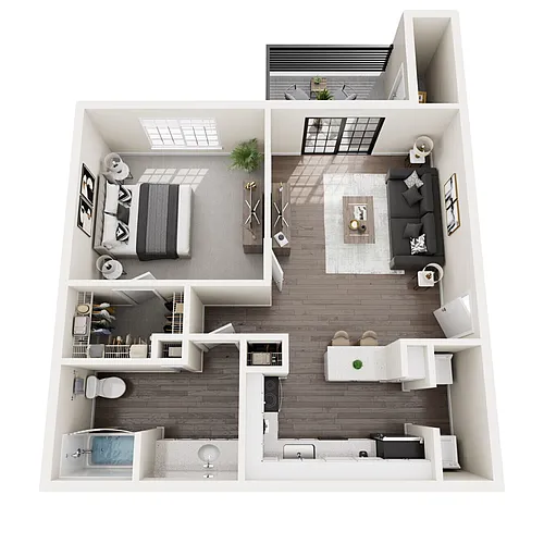 Floor plan A1 Renovated