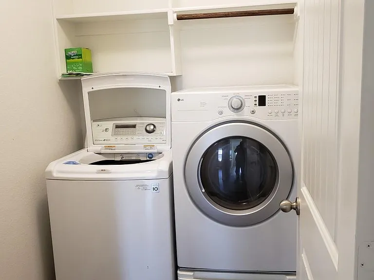 Washer and Dryer Included