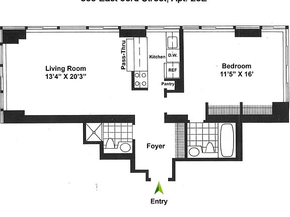 2nd image of 300 E 93rd St APT 23E