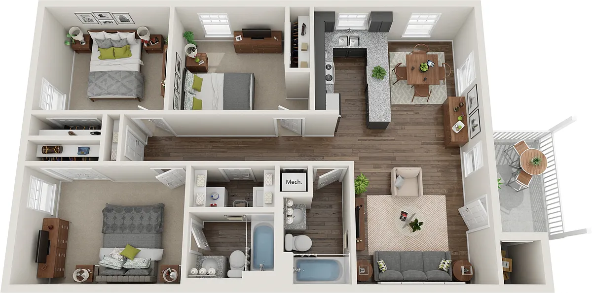 Floor plan 3X2