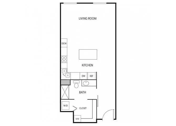 Floor plan Chagall