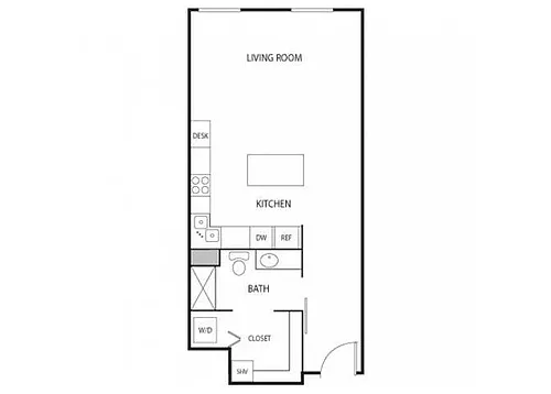 Floor plan Chagall