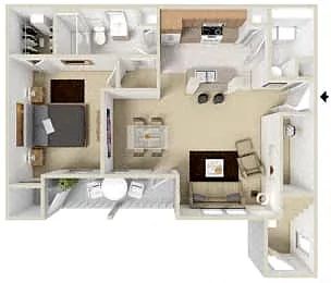 Floor plan A3 - Hudson