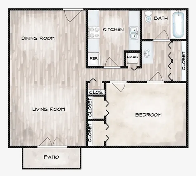 Floor plan 1/1.00