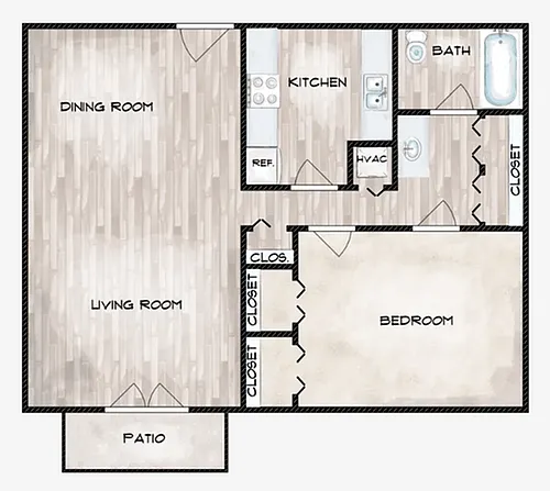 Floor plan 1/1.00