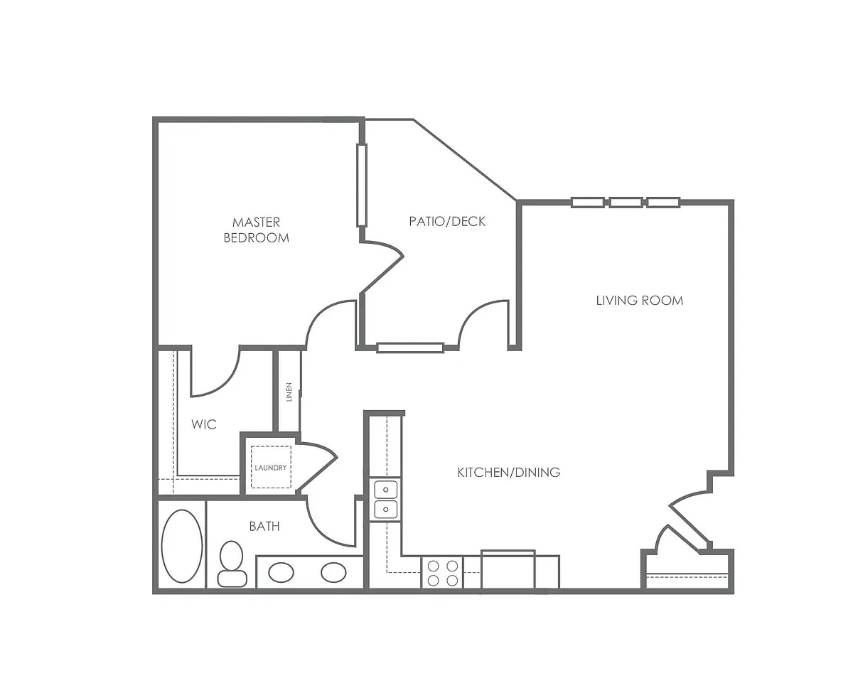 Floor plan Napoles