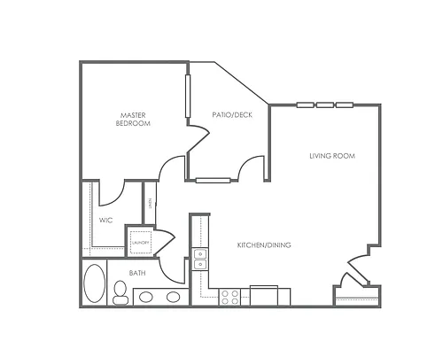 Floor plan Napoles