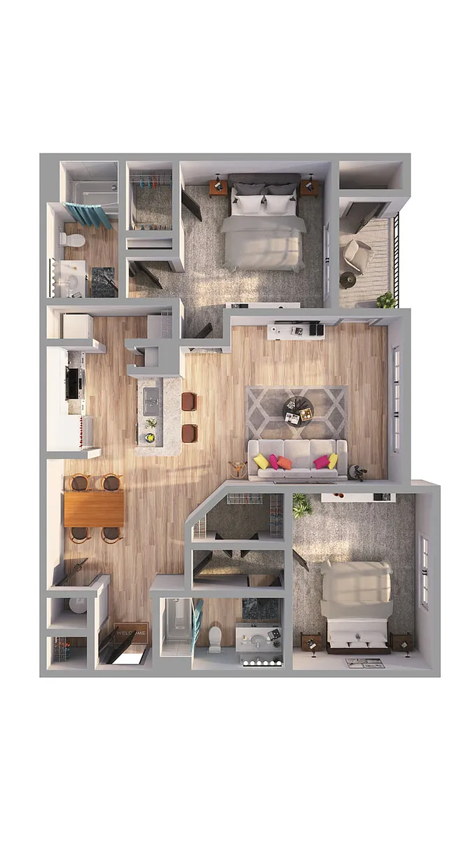 Floor plan B1