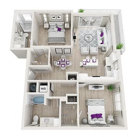 Floor plan Vibrant
