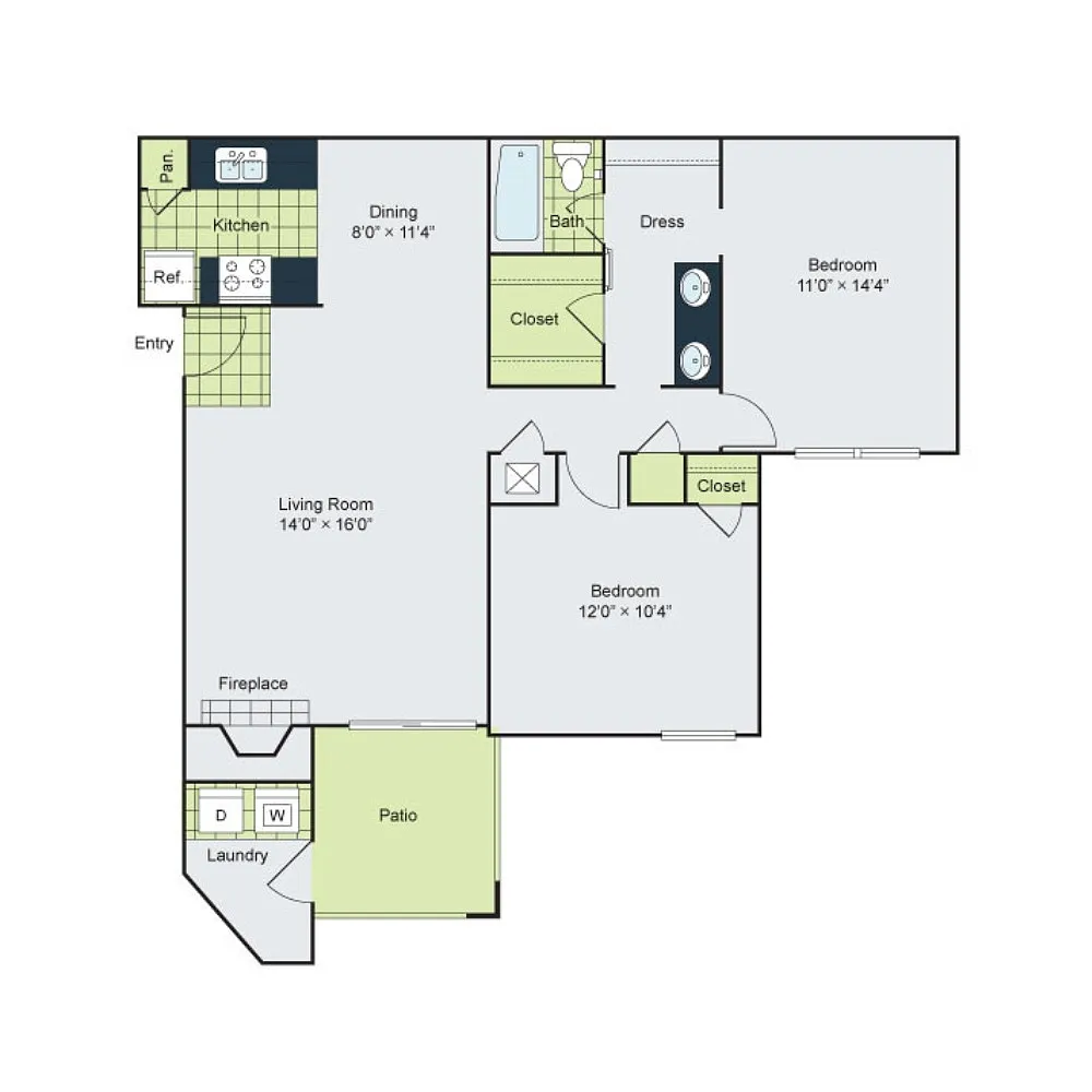 Floor plan B1