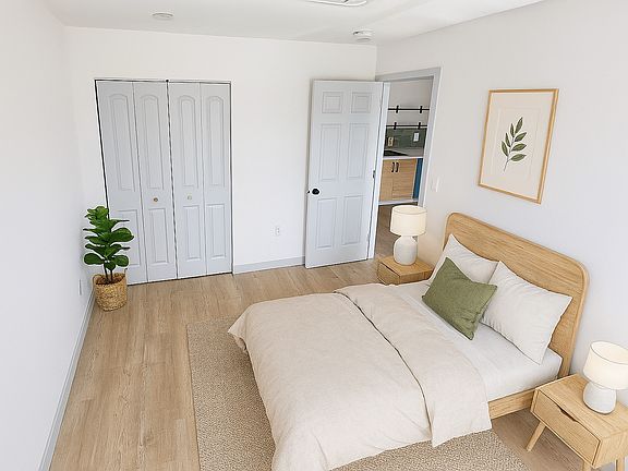 Virtually staged for layout inspiration