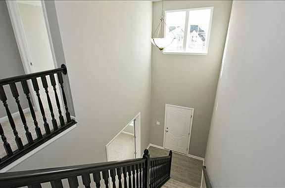 Two story foyer