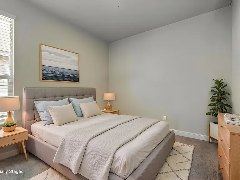 Virtually Staged Secondary Bedroom
