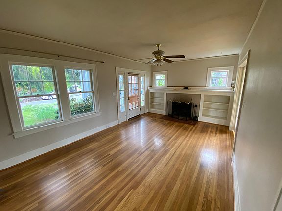 Looking from bedroom into living/dining room.