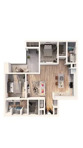 Floor plan B6
