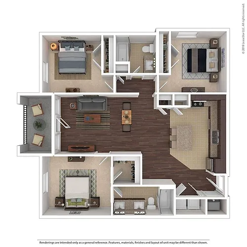 Floor plan F 3X2
