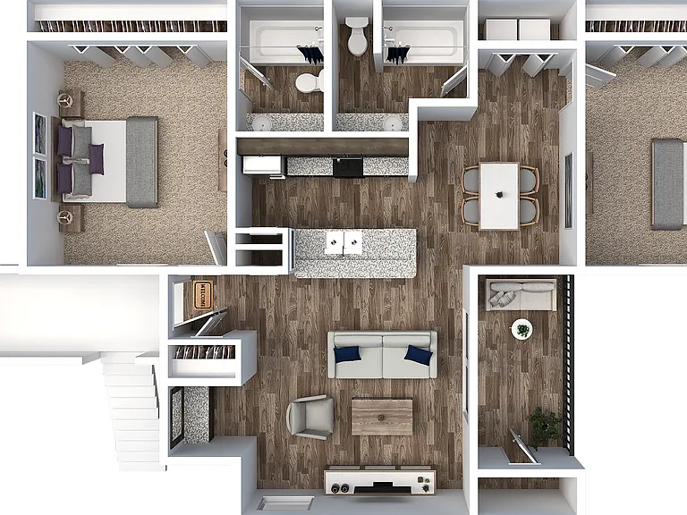 2 Bedroom 2 Bathroom 2 Bedroom 2 Bathroom