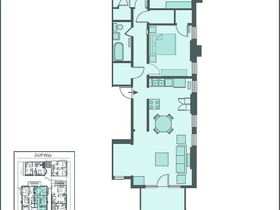 2nd image of 612 California Ave APT 1