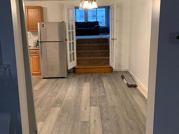 Walkway into the kitchen