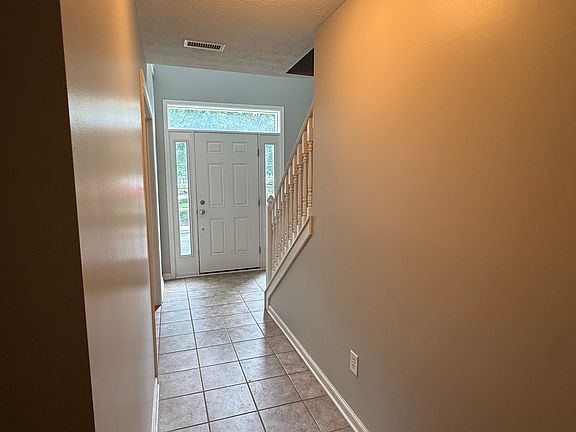 Easy access from an attached double garage.