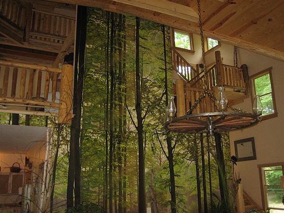 Staircase to 2-3rd levels