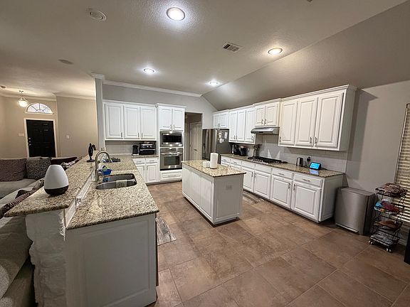 Spacious kitchen with ample storage
