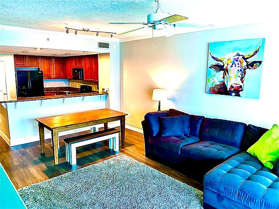 Living room & kitchen view