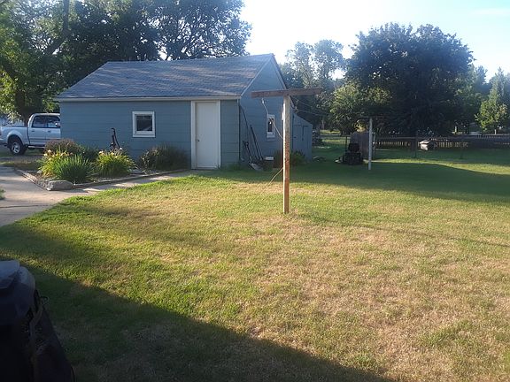 Garage from deck/patio