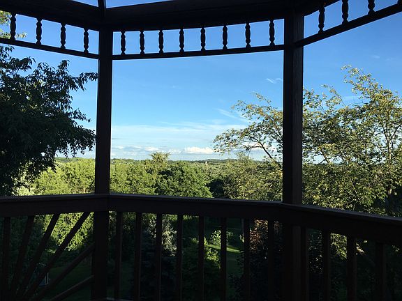 View from upper deck gazebo 