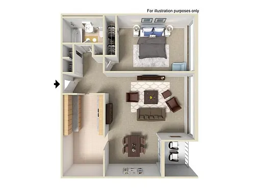 Floor plan Sandstone 1