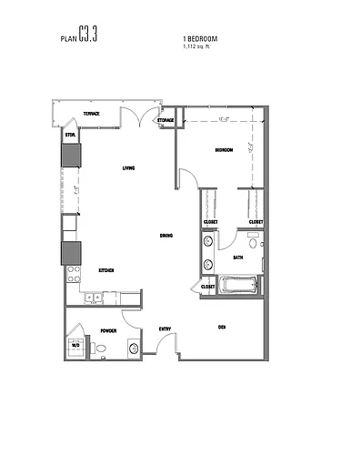 Floor plan C33
