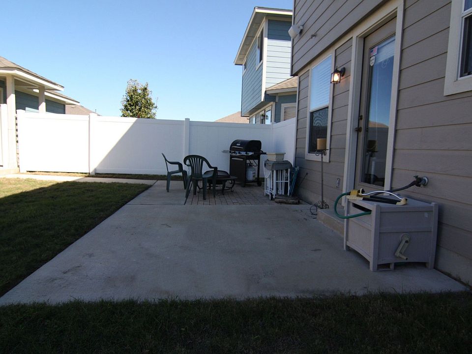 Large patio