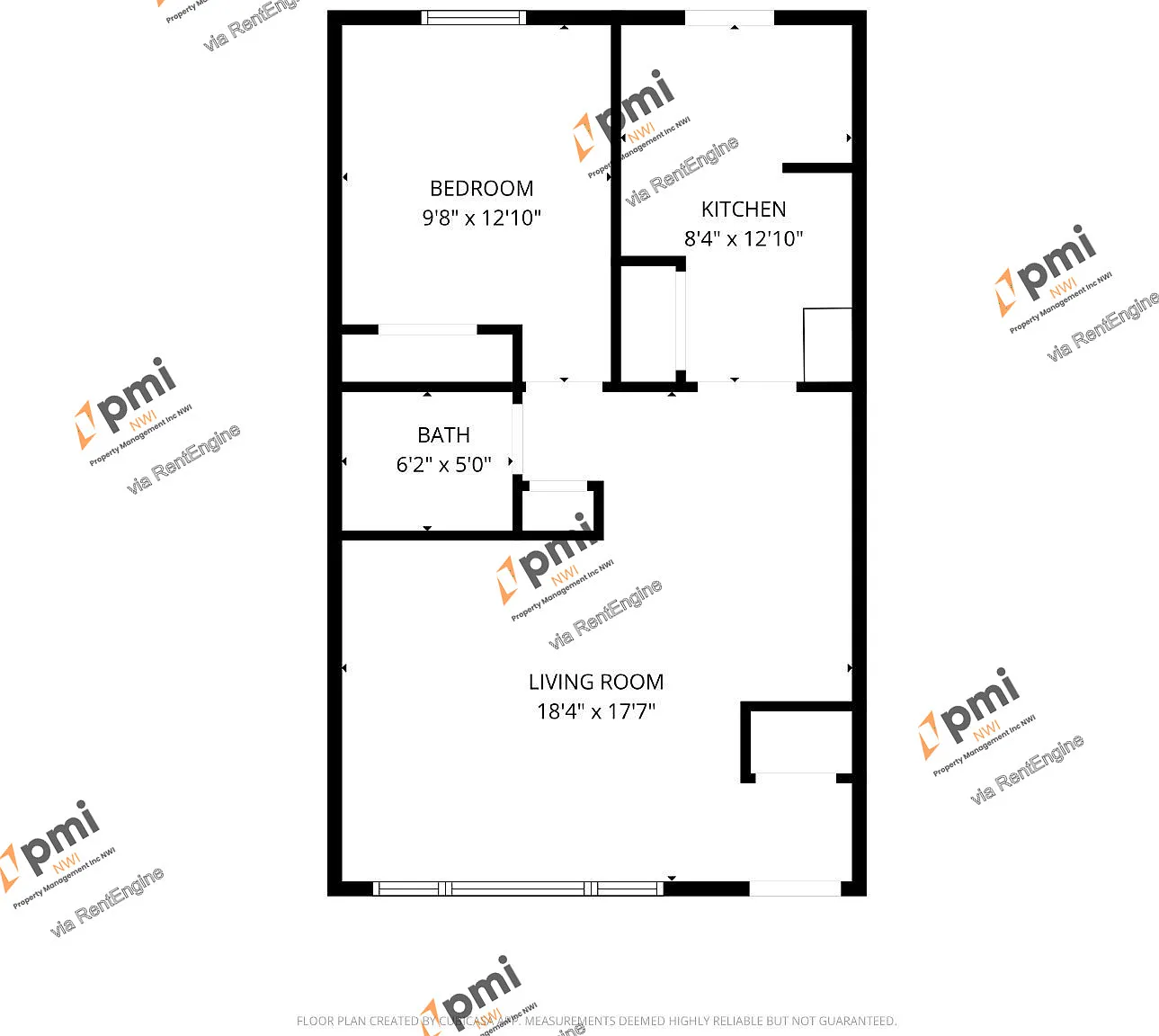 1 bed, 1.0 bath, 601 sqft, $995 — Photo 2