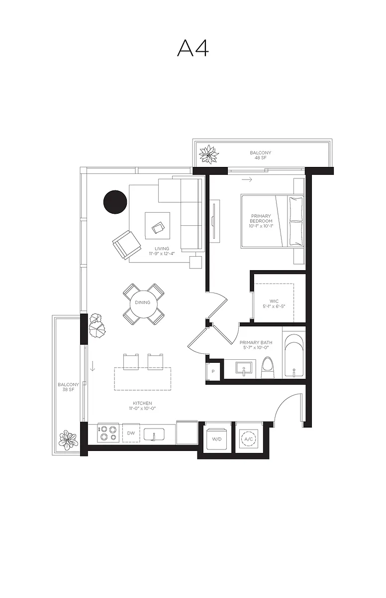 Floor plan A4
