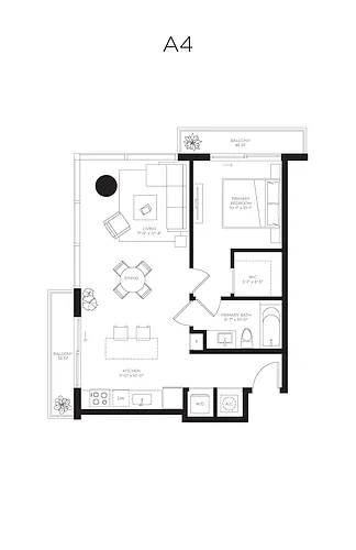 Floor plan A4