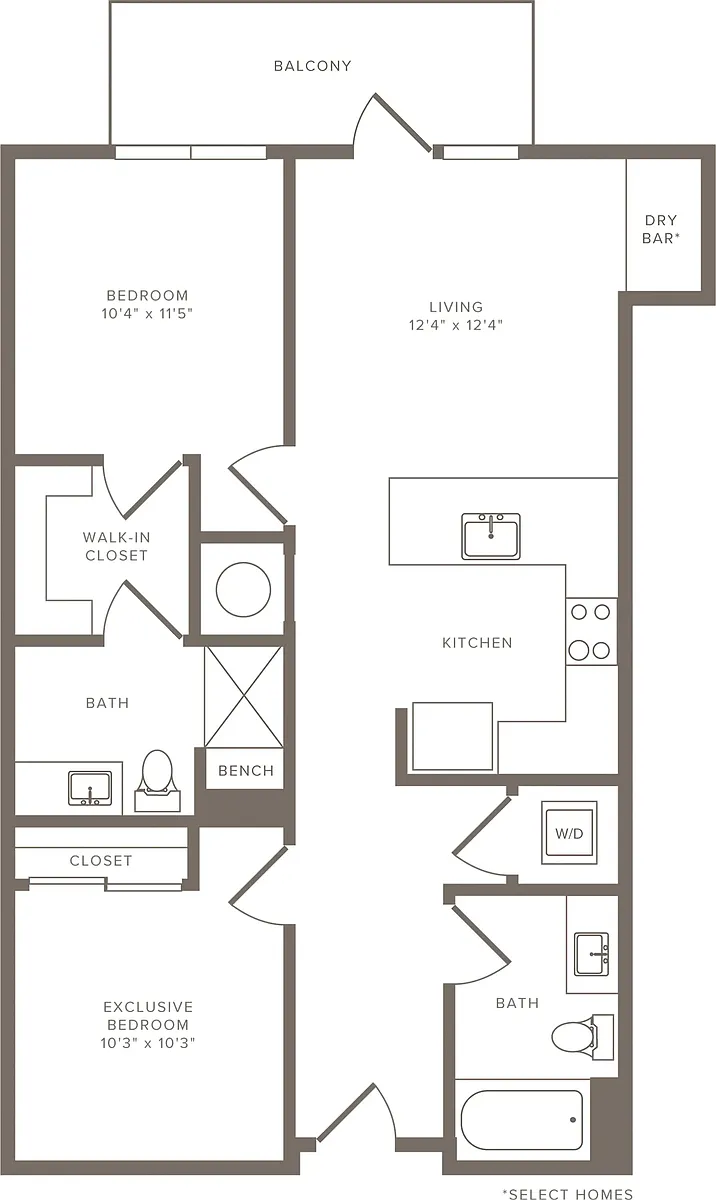 Floor plan B01