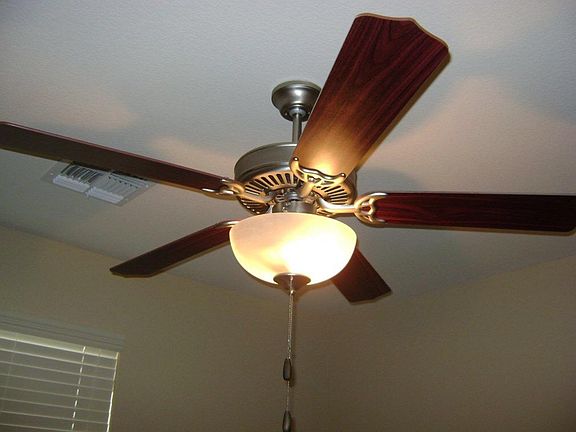 Fans in all 3 bedrooms