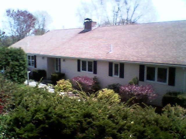 Looking at the front door